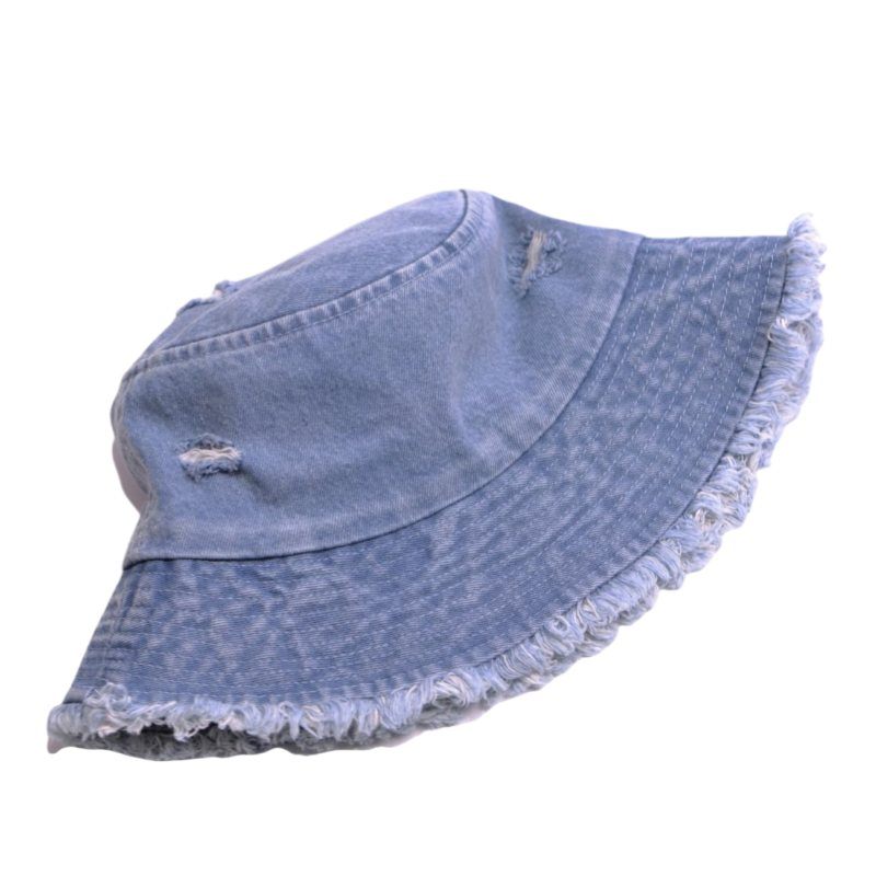 Custom Logo Outdoor Bucket Hat Wide Brim Fishing Hiking Cap Visor Washed Cotton for Summer & Winter Travel Wholesale