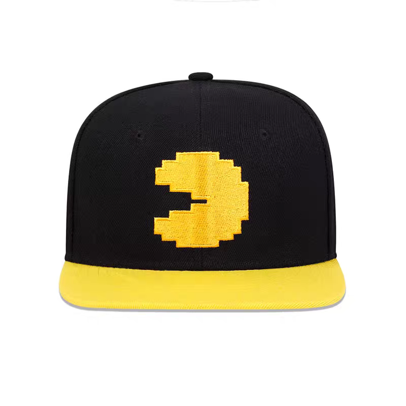 American New Cartoon Embroidery 100% Cotton Sporty Casual Snapback Cap Unisex Summer Sun Protection Cycling Travel Hip
