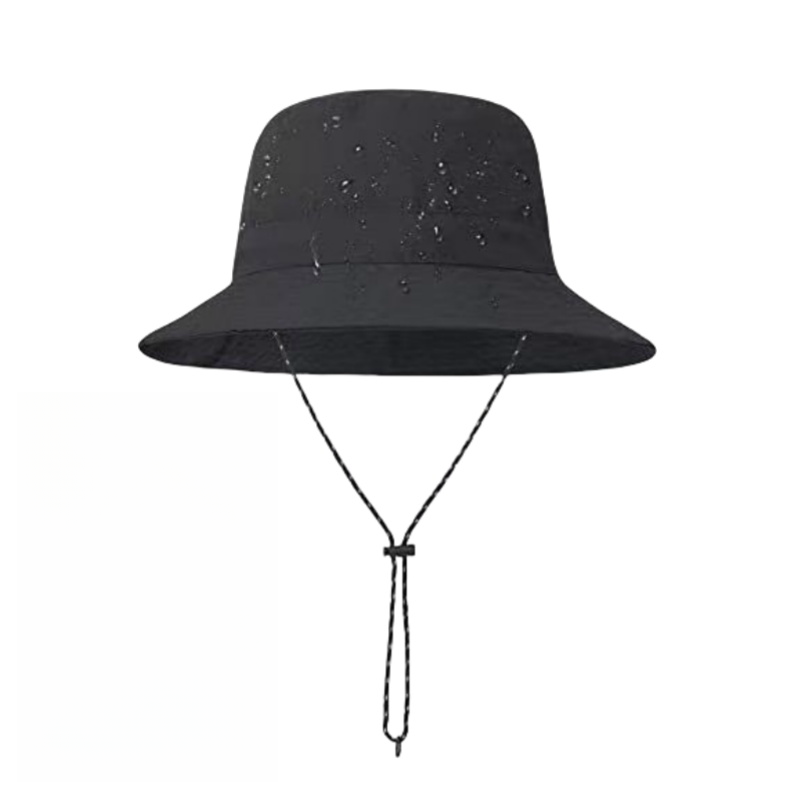 Custom High Quality Adjustable Unisex Waterproof Bucket Hat with Fashionable Casual Sunshade Beach