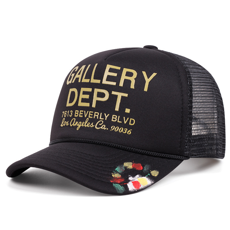 Baseball Cap with Mesh Fabric for Sun protection and Ventilation Suitable for Outdoor Summer Use Truck Driver's Hat