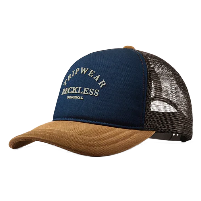 Custom High Quality Logo Printed Cap with Puff Printing for Beach Casual Outdoor Activities-Adjustable Mesh Fabric