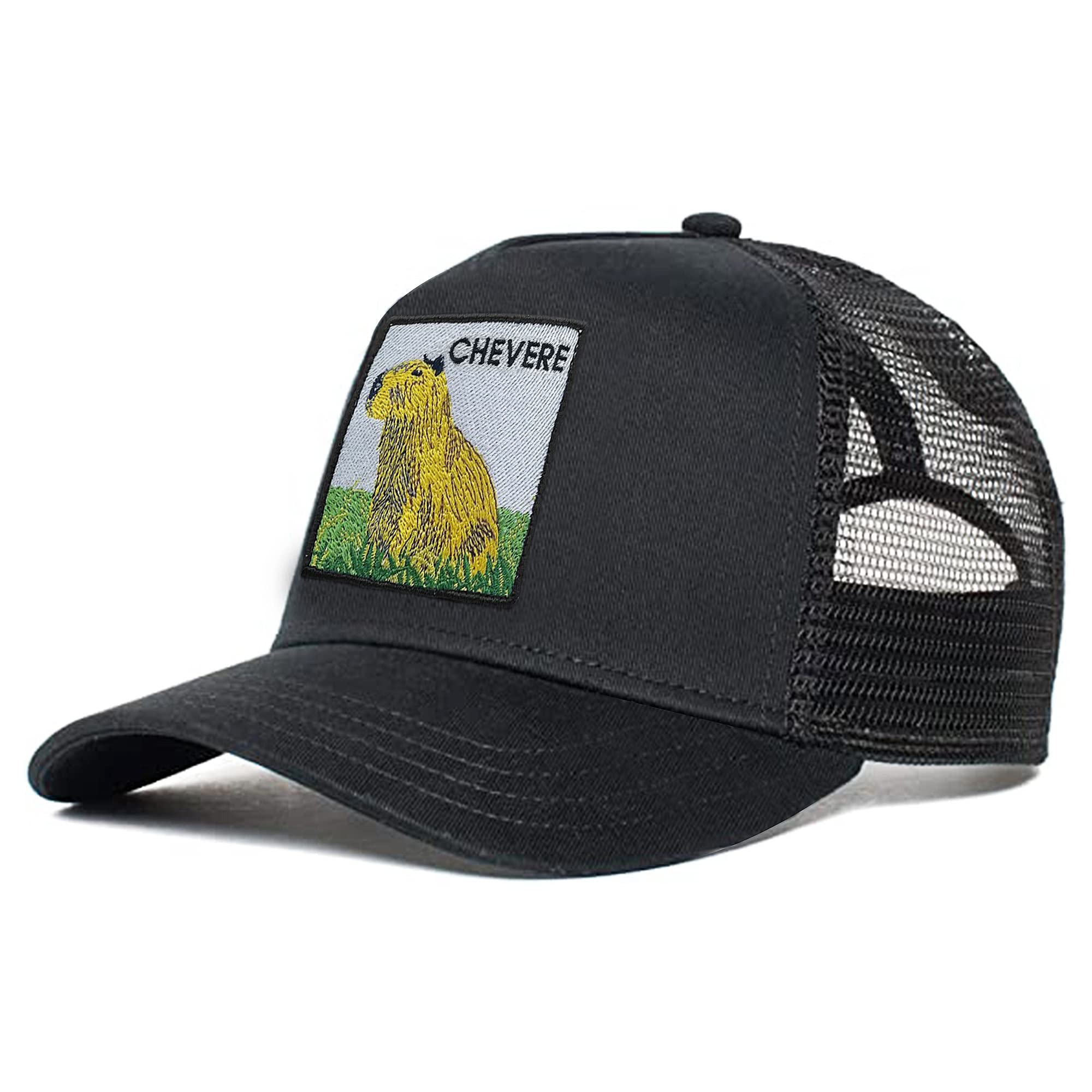 Customized Truck Mesh Cap Character Baseball Mesh Foam Cotton Hat Daily Cycling Outdoor Beach Sports Travel Trucker Cap Common