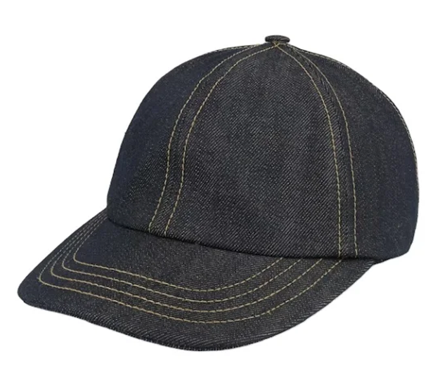 2026 New Denim 6-Panel Adjustable Baseball Cap-Custom Logo Promotional Fashion Casual
