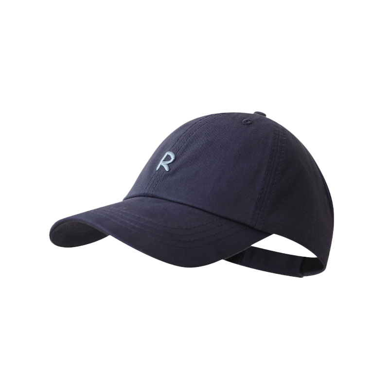 Summer Open-brim Baseball Cap for Women Suitable for Tying up a Ponytail for Outdoor Sports, Cycling and Sun protection
