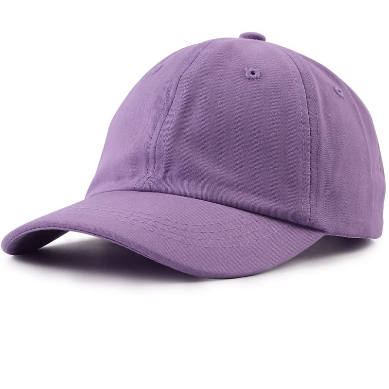 Wholesale Custom Logo 6-Panel Common Fabric Unisex Adjustable Sporty Style Baseball Cap for All Seasons Running
