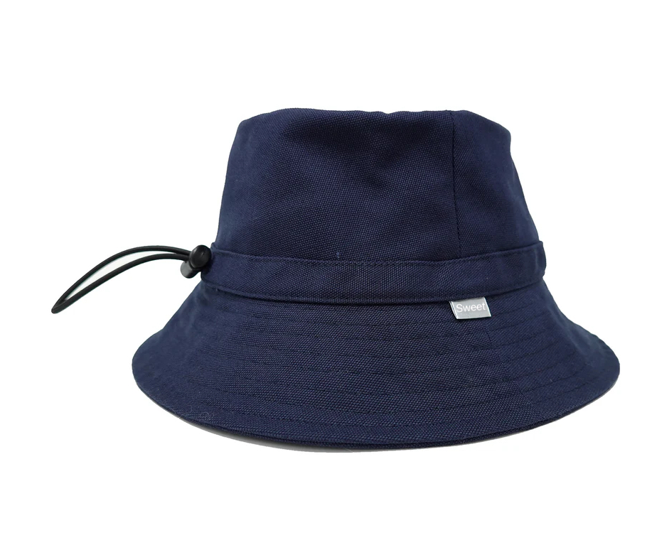 Custom Cotton Canvas Casual Outdoor Travel Bucket Hat with Letter 3D Embroidery