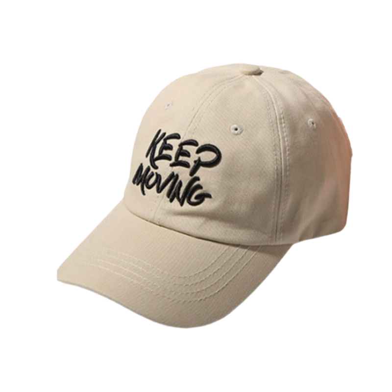 Unisex High Quality Adjustable 6-Panel Baseball Cap Custom 3D Embroidered Vintage Dad Hat Fashionable Leaf Pattern for Men Women