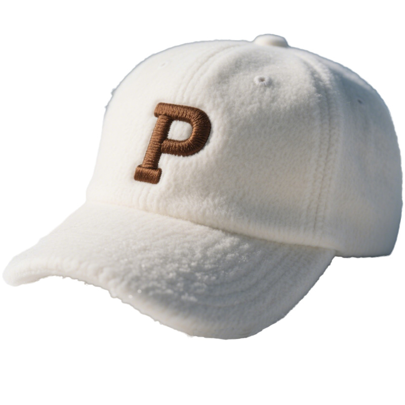 Custom Embroidered Gray Snapback Adjustable Wool Blend Baseball Cap