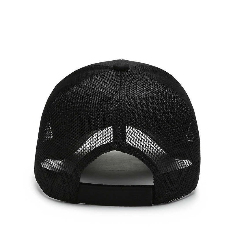 New Best-selling Sun Protection Summer Hat Outdoor Casual Trucker Mesh Caps Mesh Fabric Adjustable