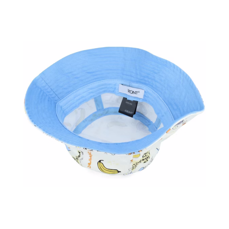 Wholesale High Quality Bucket Hat Sports Sun Hat for Ladies Kids Custom Cartoon Pattern Casual Scene