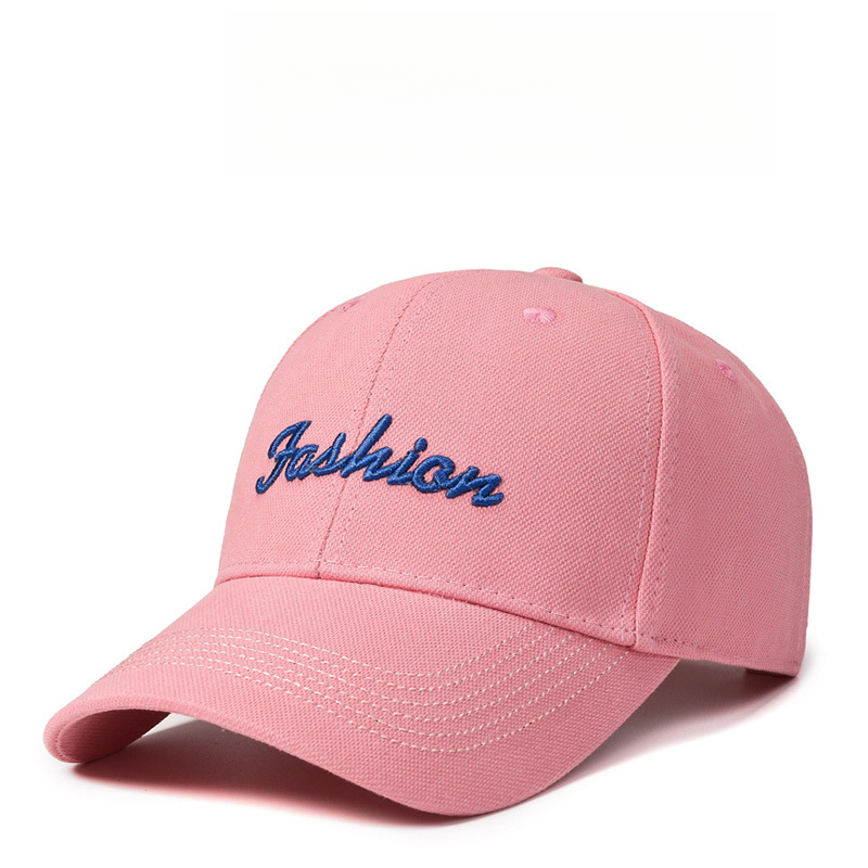 Sweet Ocean 6-Panel Oxford Cotton Baseball Cap 3D Embroidery Adjustable Unisex Outdoor Sports Cap for All Seasons