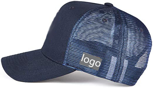Fashionable 5-Panel Cotton Dad Caps Custom Embroidered Logo Sports Mesh Trucker Hats for Cycling Outdoor Casual Adventures