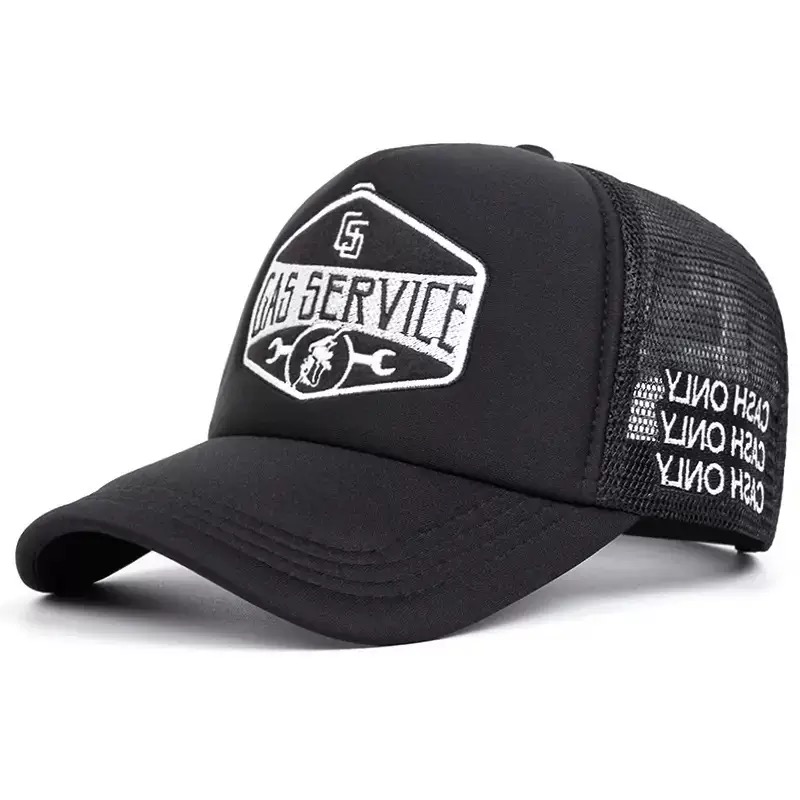 Retro Style Truck Driver Hat with Customized Logo Formal Business Performance Cotton  Embroidery Street Style