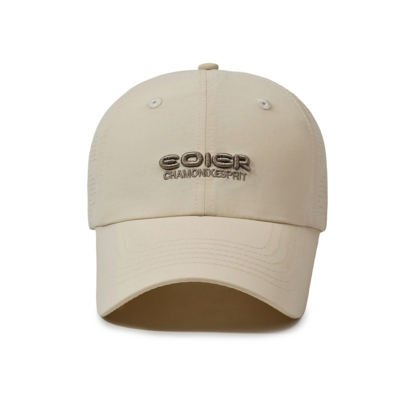 Summer Mountaineering Mesh Quick-drying Breathable 6-Panel Adjustable Unisex Baseball Cap Perforations Ventilation Cap