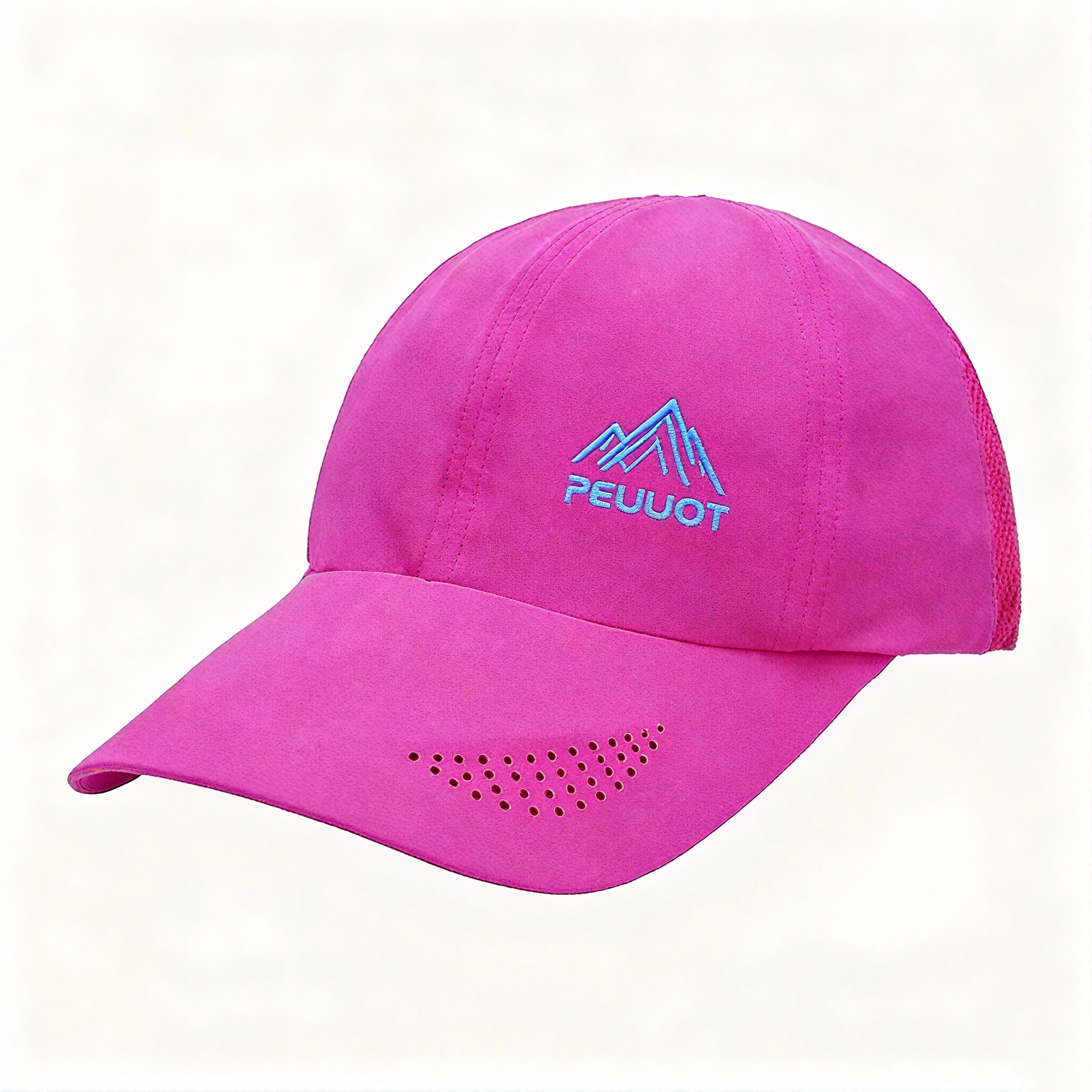 Customizable Custom Polyester Baseball Cap 6-Panel Outdoor Sports Hat for Men and Women Sporty Style for Hiking and Exercise