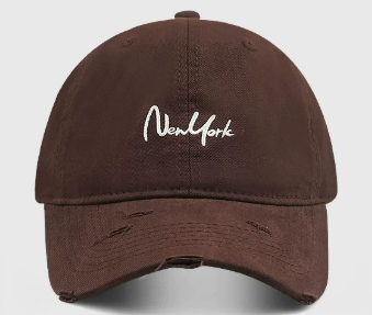 Baseball Cap with Wide Brim to Shade the Cheekbones, Deep Crown and Large Head Circumference