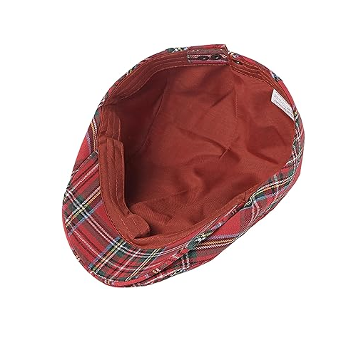Grid Fashion Niche Ivy Cap Fashion Item for Daily Outings Available in Multiple Colors Customizable Logo