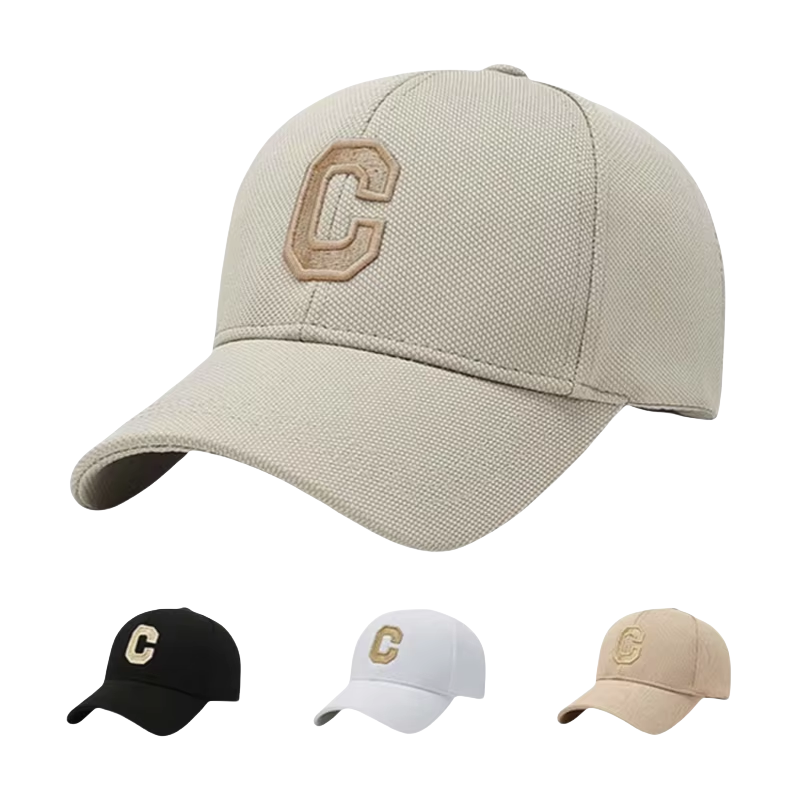 High Quality Custom Baseball Caps American Style Sporty Dot Fruit Patterns Hand Embroidered Logo Common Fabric Rubber Logo