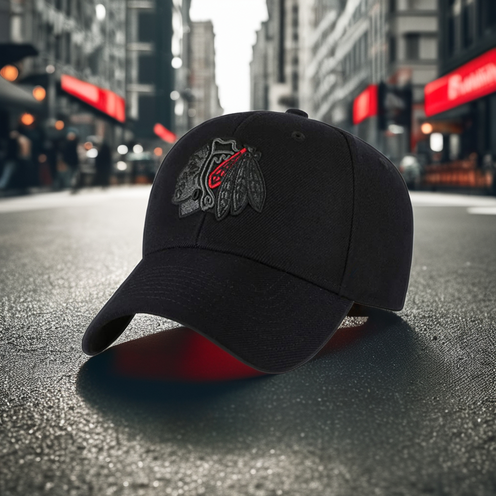 High Quality Customizable Men's Sporty Racing Hat Moto Street Style Baseball Cap with Puff Printing Embroidery on Common Fabric