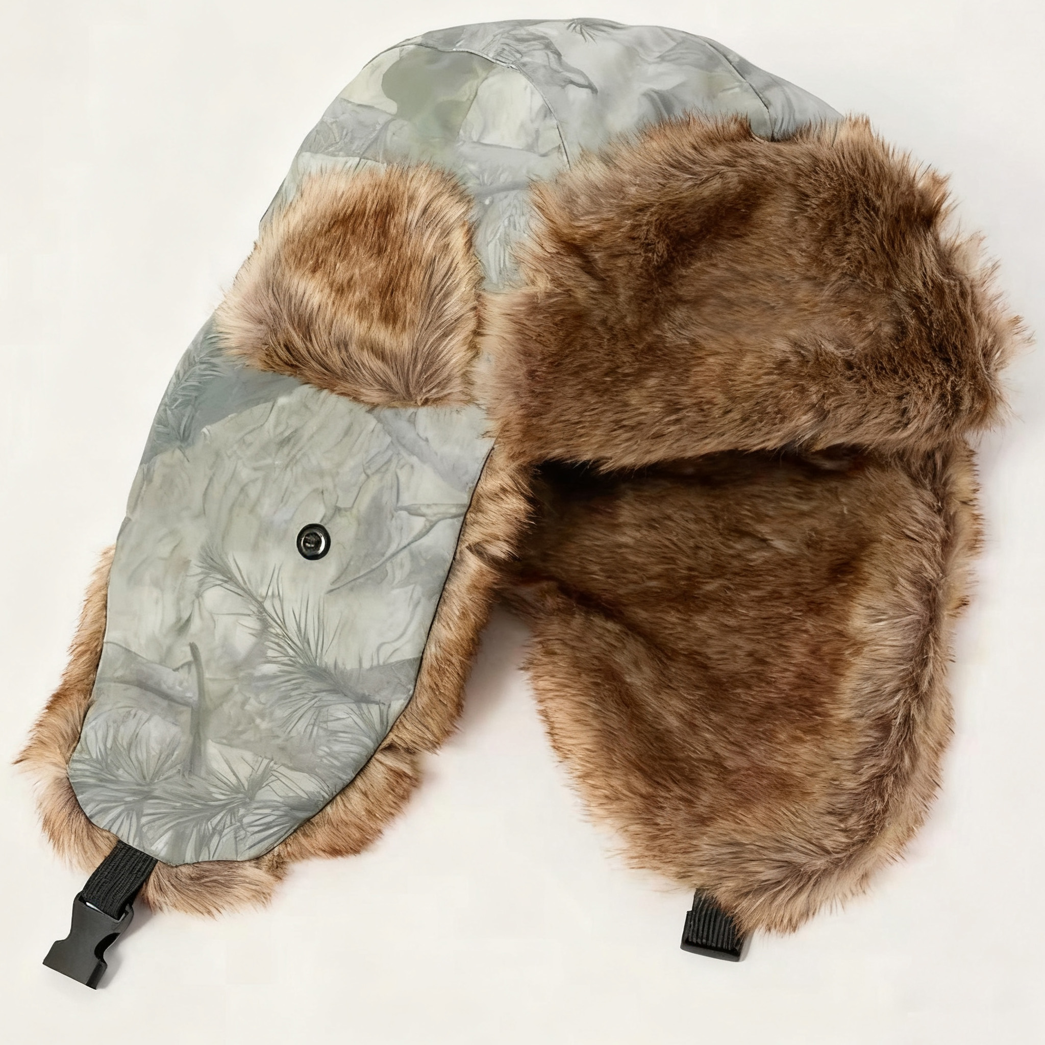 Men's Winter Waterproof Trapper Aviator Trooper Ski Hat with Earflap Bomber Cap and Warm Ear Protectors for Outdoor Adults