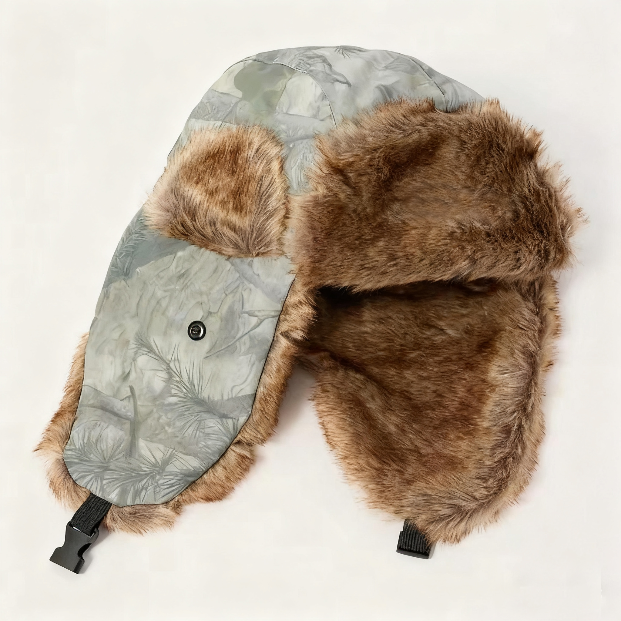 Men's Winter Waterproof Trapper Aviator Trooper Ski Hat with Earflap Bomber Cap and Warm Ear Protectors for Outdoor Adults