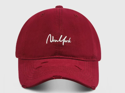 Baseball Cap with Wide Brim to Shade the Cheekbones, Deep Crown and Large Head Circumference