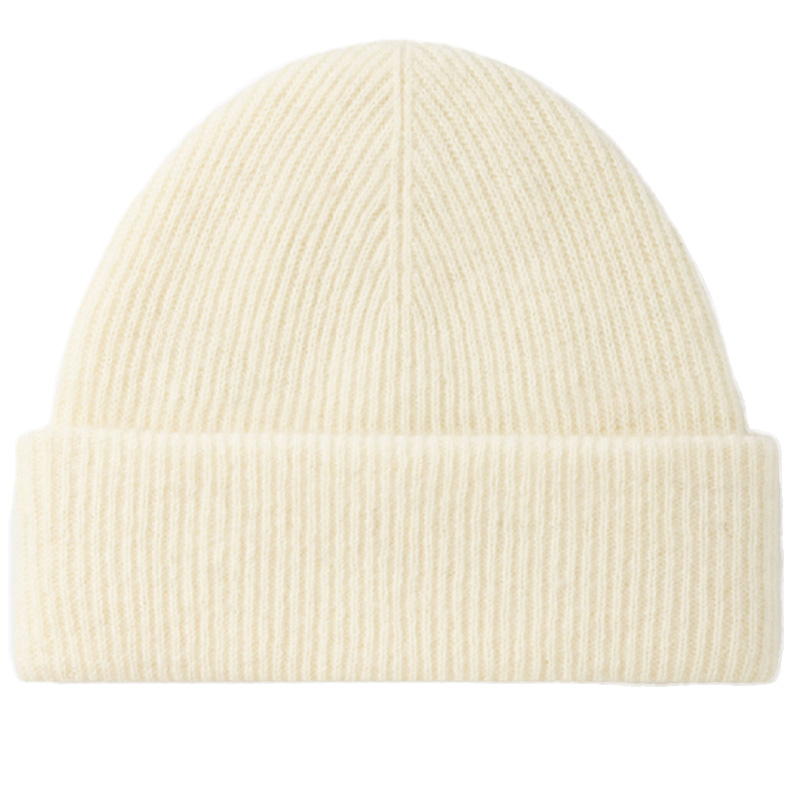 Wool Blend Hat with a Sophisticated and Elegant Autumn-winter Vibe Adult Knitted Hat Warm and Comfortable Cold Cap