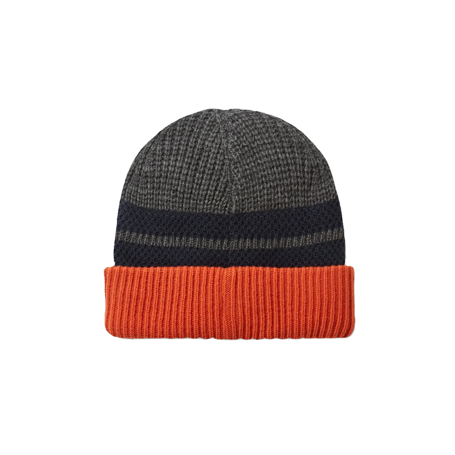 Custom Acrylic Striped Knit Beanie, High Quality Cuffed Winter Hat for Men Women