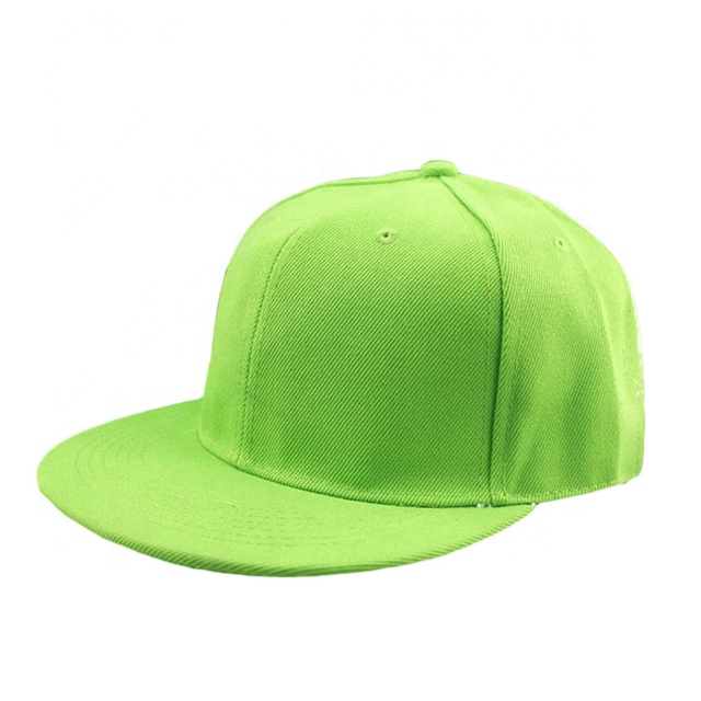 Wholesale 6-panel Plain Flat China Manufacturer Caps Snapback Caps Custom Fitted Snapback Hats