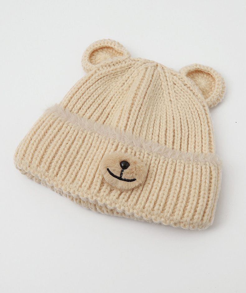 Cute Little Bear Hat - Windproof, Warm and Cozy Knitted Hat, Sweet in Appearance