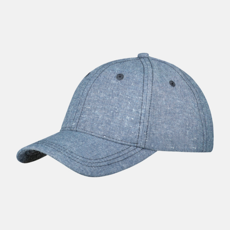 2026 Summer Collection: High-Quality New Arrival Cotton-Linen Baseball Cap, Comfortable, Breathable, and Adjustable (6-Panel)