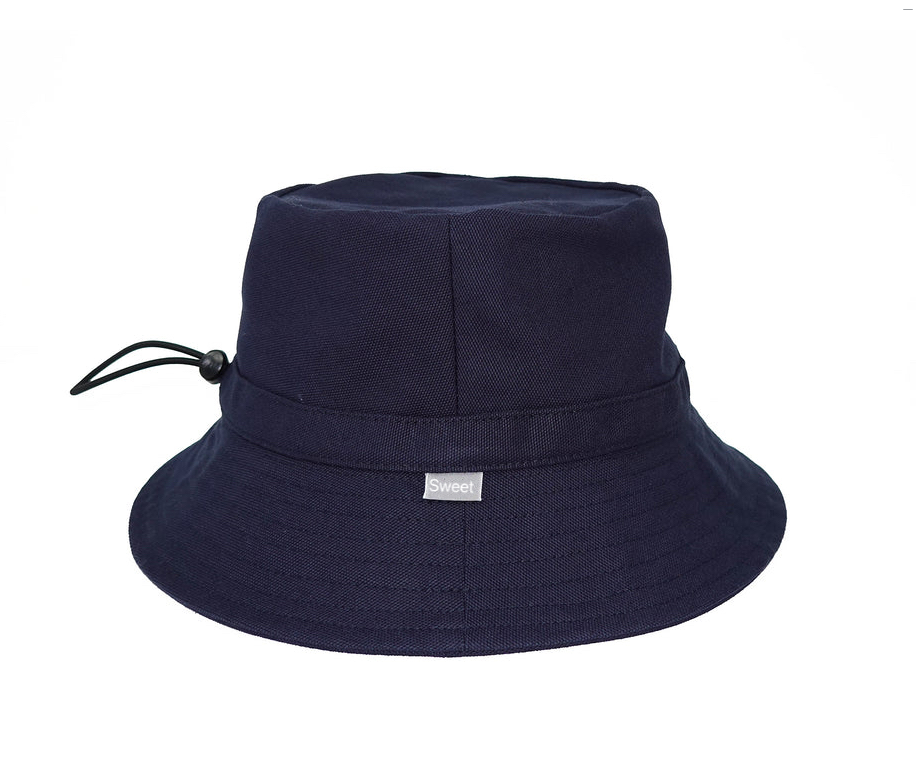 Custom Cotton Canvas Casual Outdoor Travel Bucket Hat with Letter 3D Embroidery