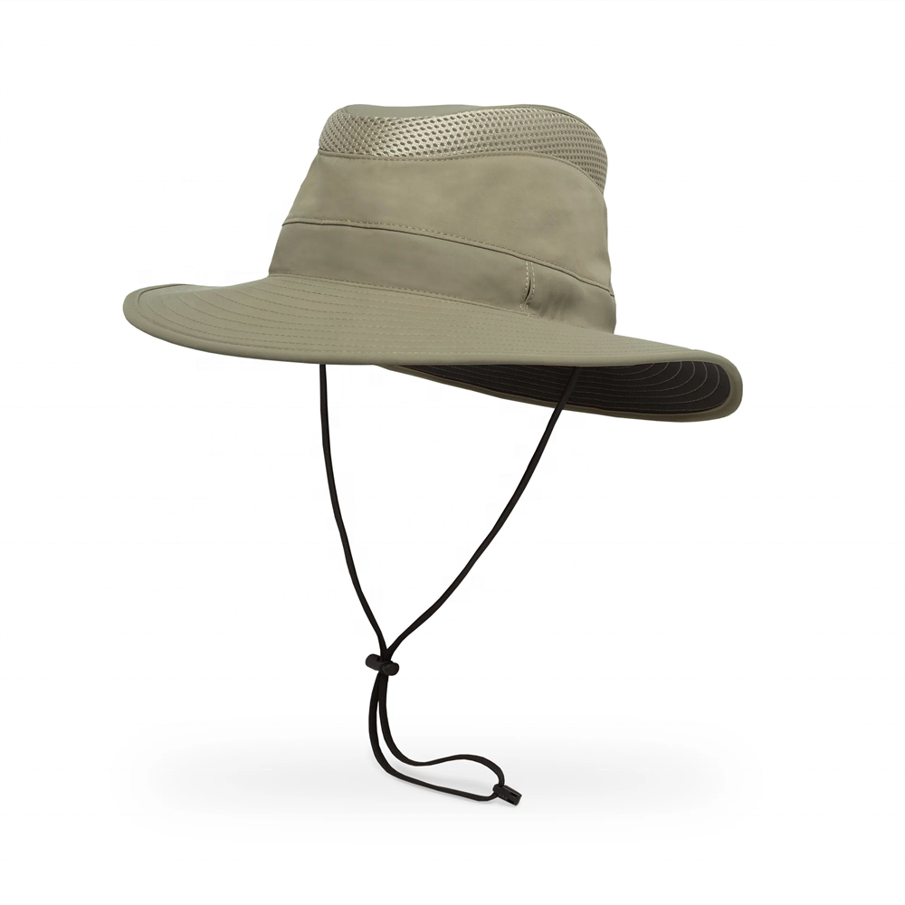 Custom Logo Wide Brim Fishing Outdoor Travel Bucket Cap Newest Style Camp Fisherman's Hat with Cartoon Pattern Wholesale
