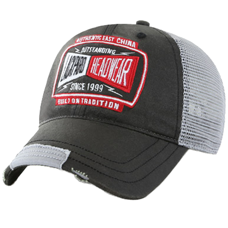 Custom Curved Brim Mesh Baseball Cap richardson Embroidery logo Velvet  Trucker Hats