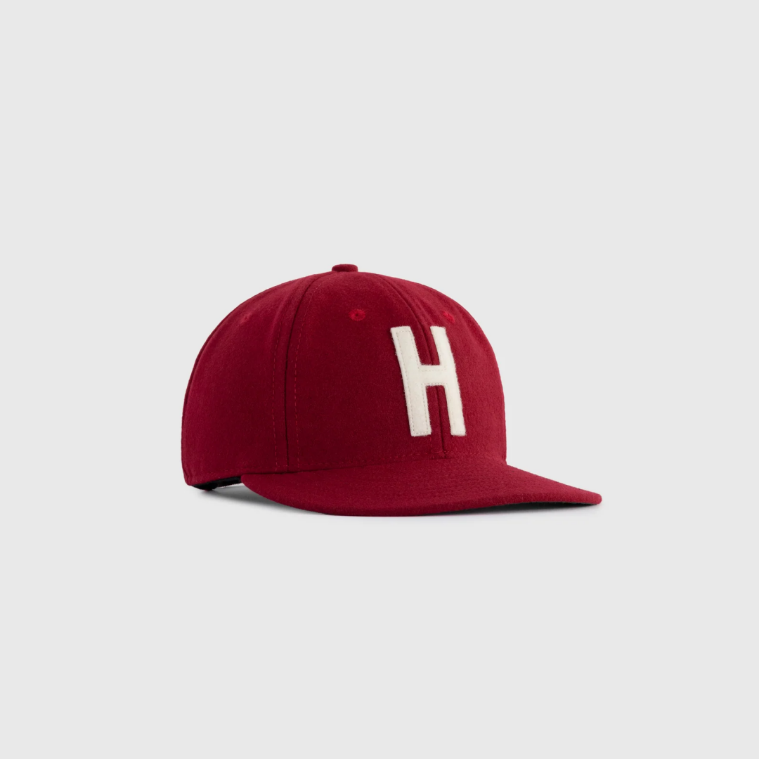 Premium 6 Panel Two Tone Woolen Snapback Cap Vintage Flat Brim Melton Wool Snapback Hat
