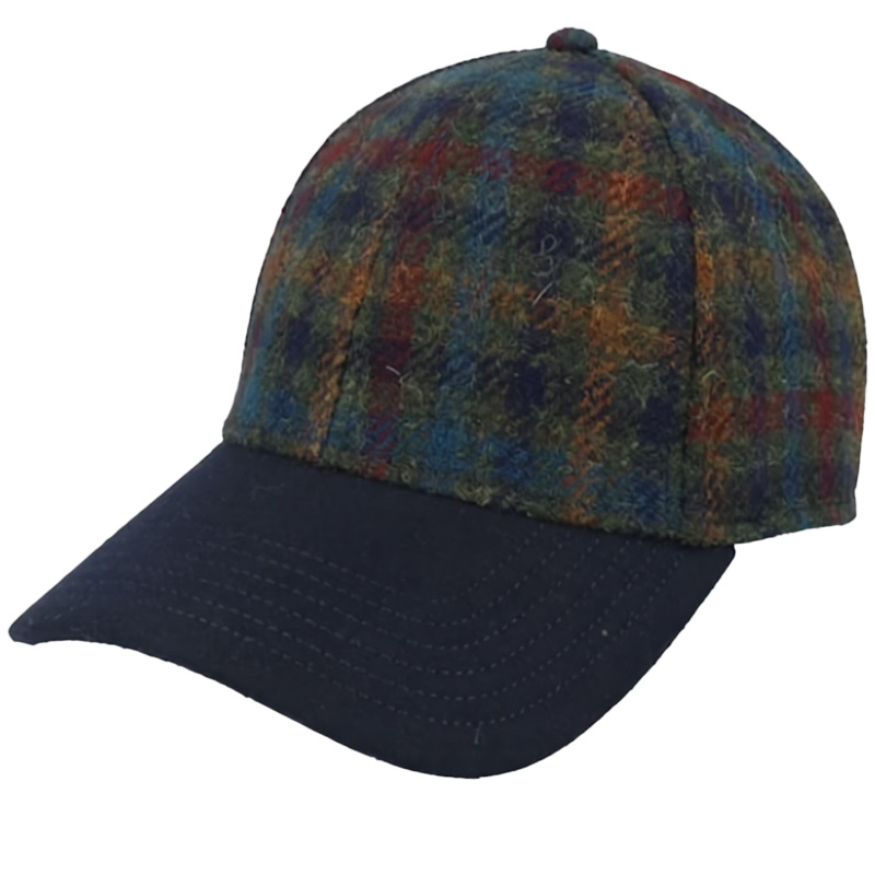 2025 New Vintage 6-Panel American Wool Baseball Cap-Fashionable  Design