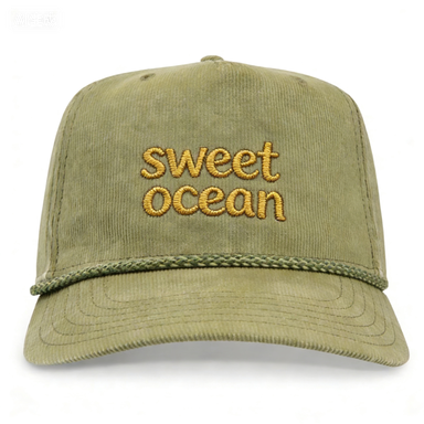 Customized Unisex Corduroy Trucker Hat - Personalized Embroidery Cap for Outfit Accessory