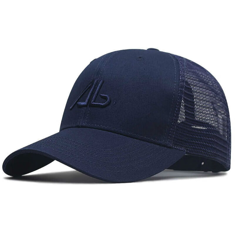 Unisex 6-Panel Trucker Cap Mesh Back Common Sports Running Baseball Hat 3D Embroidery Cycling Outdoor Beach Travel Casual