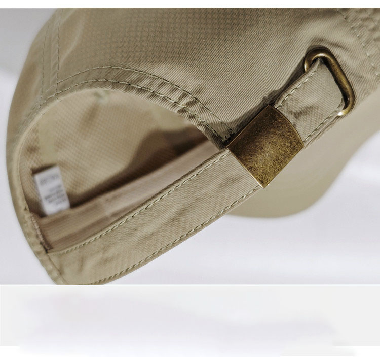 New Men's Summer Lightweight Hat - Casual Outdoor Quick-drying Baseball Cap for Sports Use