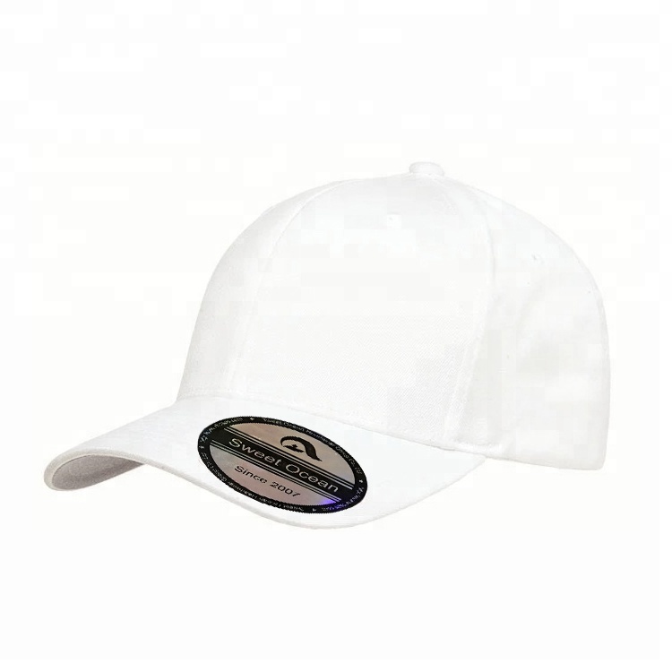 Stylish American Sporty Design 6-Panel Twill Cotton Baseball Cap High Quality Custom Black Solid Oxford Curved Bows Fashionable