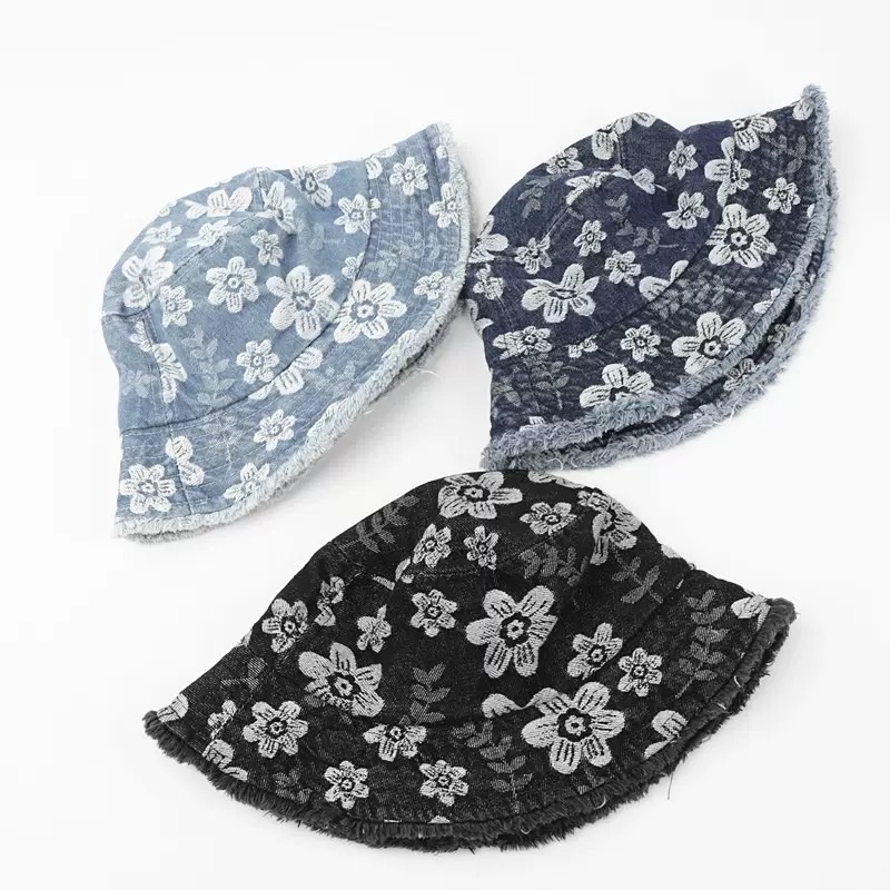 High-quality Embroidered Pattern Fishing Hat - Fashionable, for Daily Use, Retro and Simple Design