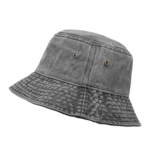 Customized Pure Cotton Vintage Twill Washed Bucket Hat Outdoor Travel Classic Style High-Quality Cotton Durable