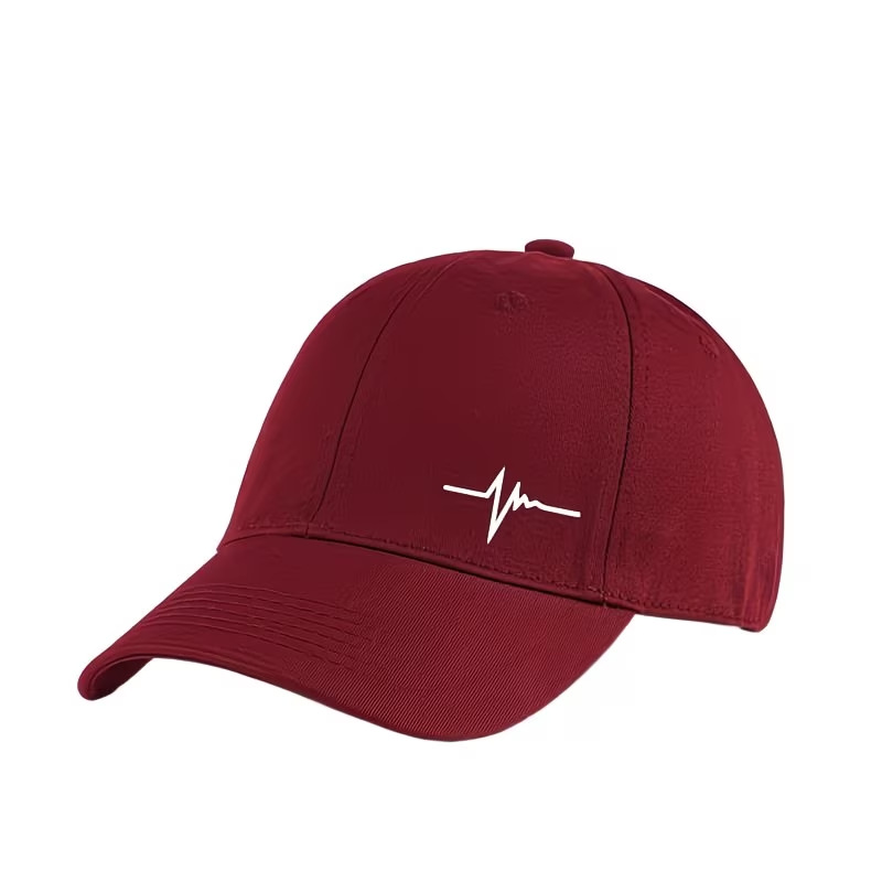 Sweet Ocean Vintage American 6-Panel Polyester Baseball Cap Adjustable Fit Cartoon Sporty Fashion for Outdoor Sports Casual Use