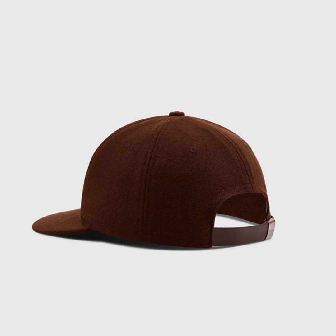 Wool Blend Cap Customized White Embroidery Logo Snapback Caps Blank Leather Strap Back Hat Custom Wool Caps Unisex