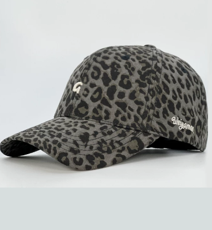 Retro Leopard Print Baseball Cap for Women, Women's Beanie Hat