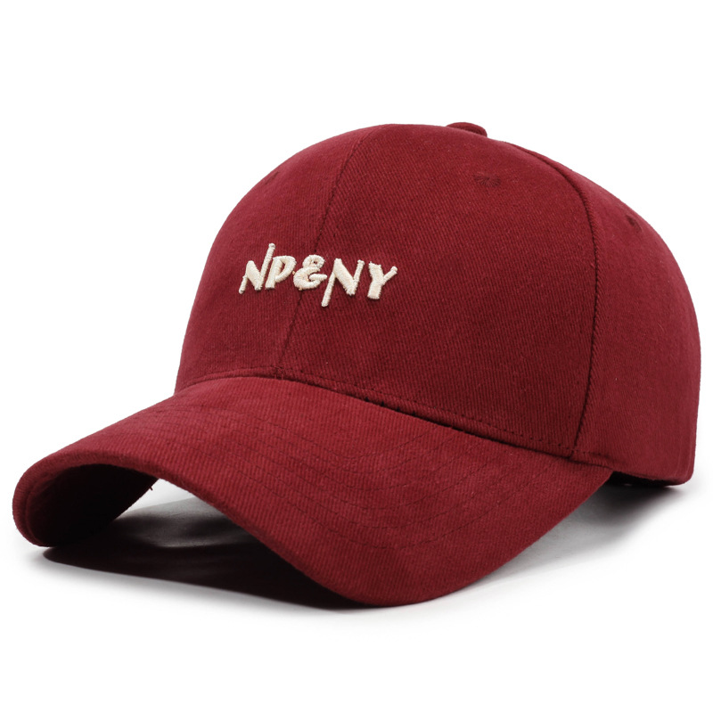 New Autumn-winter Trendy Embroidered Letter Baseball Cap. Casual Sun-protective Baseball Cap Suitable for Both Men and Women