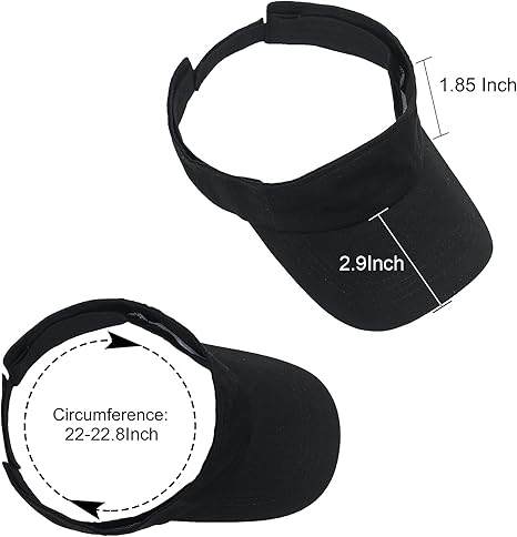 Wholesale Plain Sport Sun Visor Hat Adjustable Empty Top Baseball Cap for Men Women
