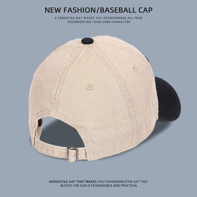 2026 Summer New Design Embroidered Baseball Cap Sun Hat Brimmed Baseball Cap