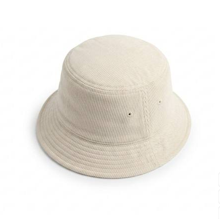 New Product Simple Original Custom Logo Corduroy Skin-Friendly Soft High-Quality Brand Hat Fisherman Hat Bucket Hat Unisex