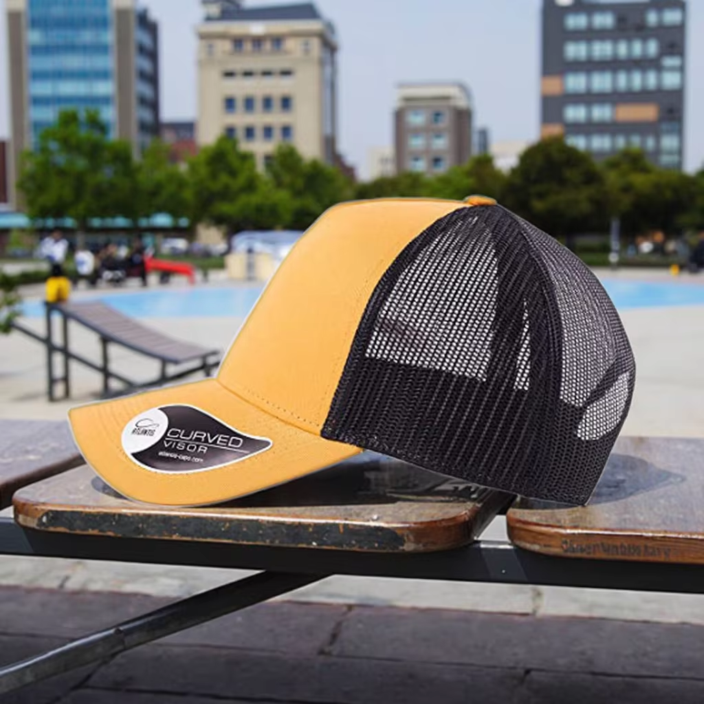 Top Selling Custom 5 Panel Baseball Cap Summer Canvas Design Trucker Sun Hat with Embroidered Logo for Outdoor & Casual Cycling